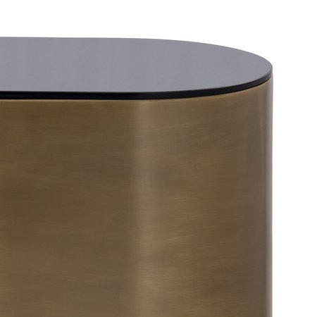 Elk Signature Accent Table, 17.75 in W, 12 in L, 20.5 in H, Metal Top H0895-10539